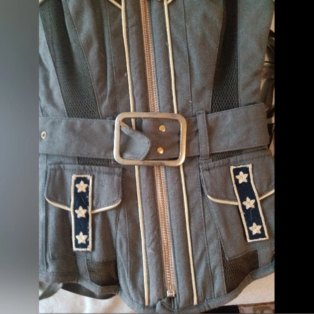 Military costume WAISTE TRAINER corset - Picture 5 of 7